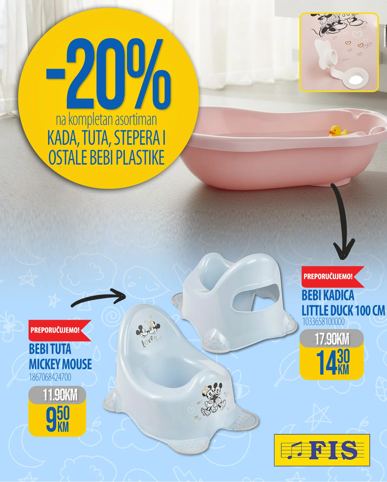 Fis akcija OPREMA ZA BEBE 23.2-1.3.2026.