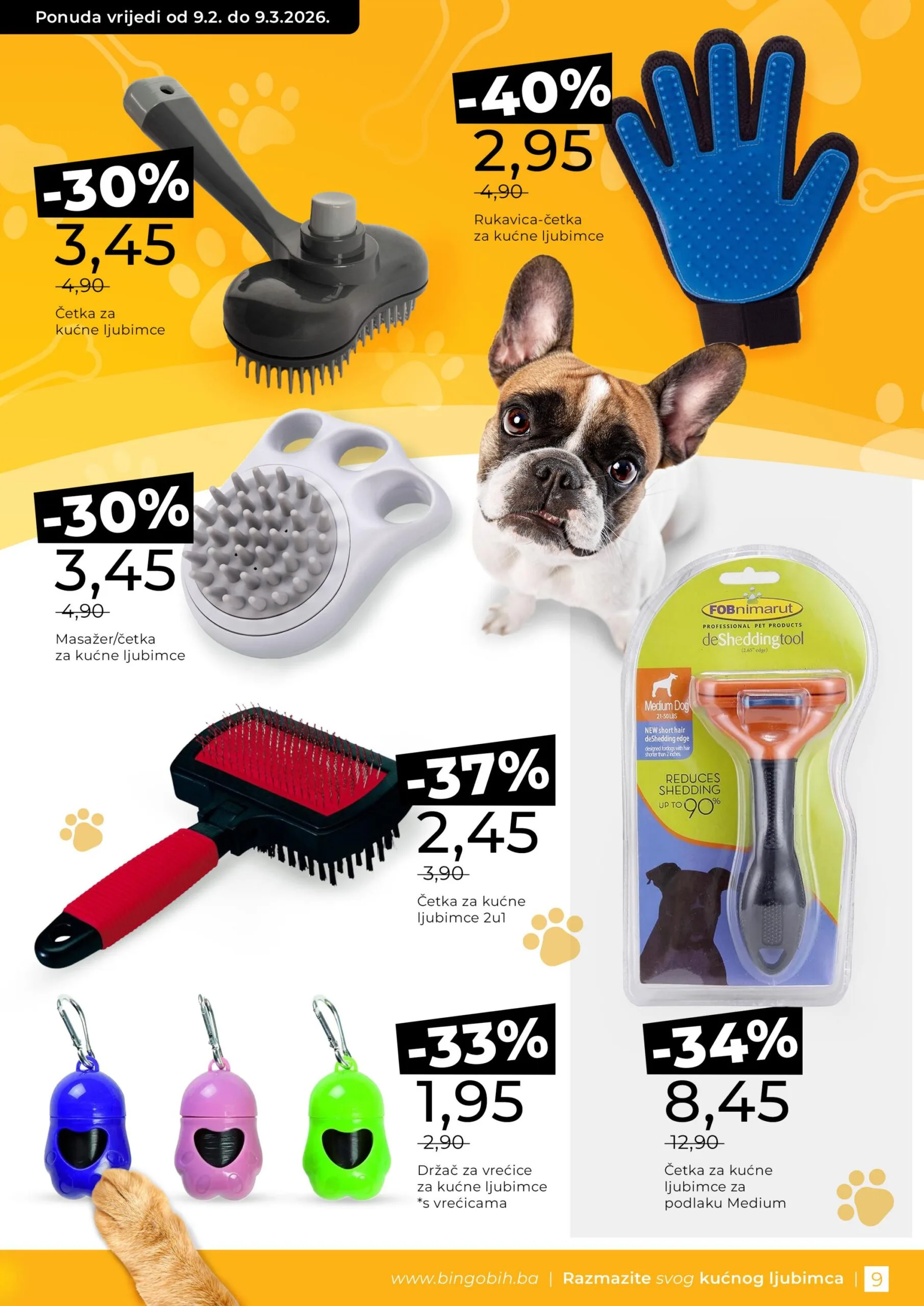 Bingo katalog KUĆNI LJUBIMCI - sniženje do 9.3.2026.