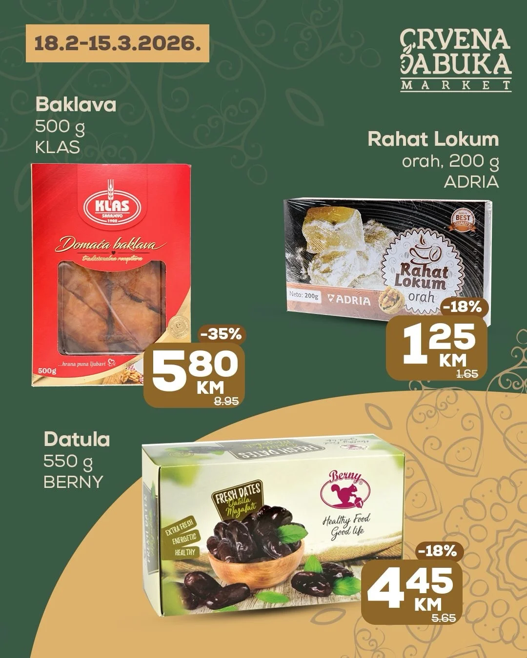 Crvena Jabuka akcija 18.2-15.3.2026.