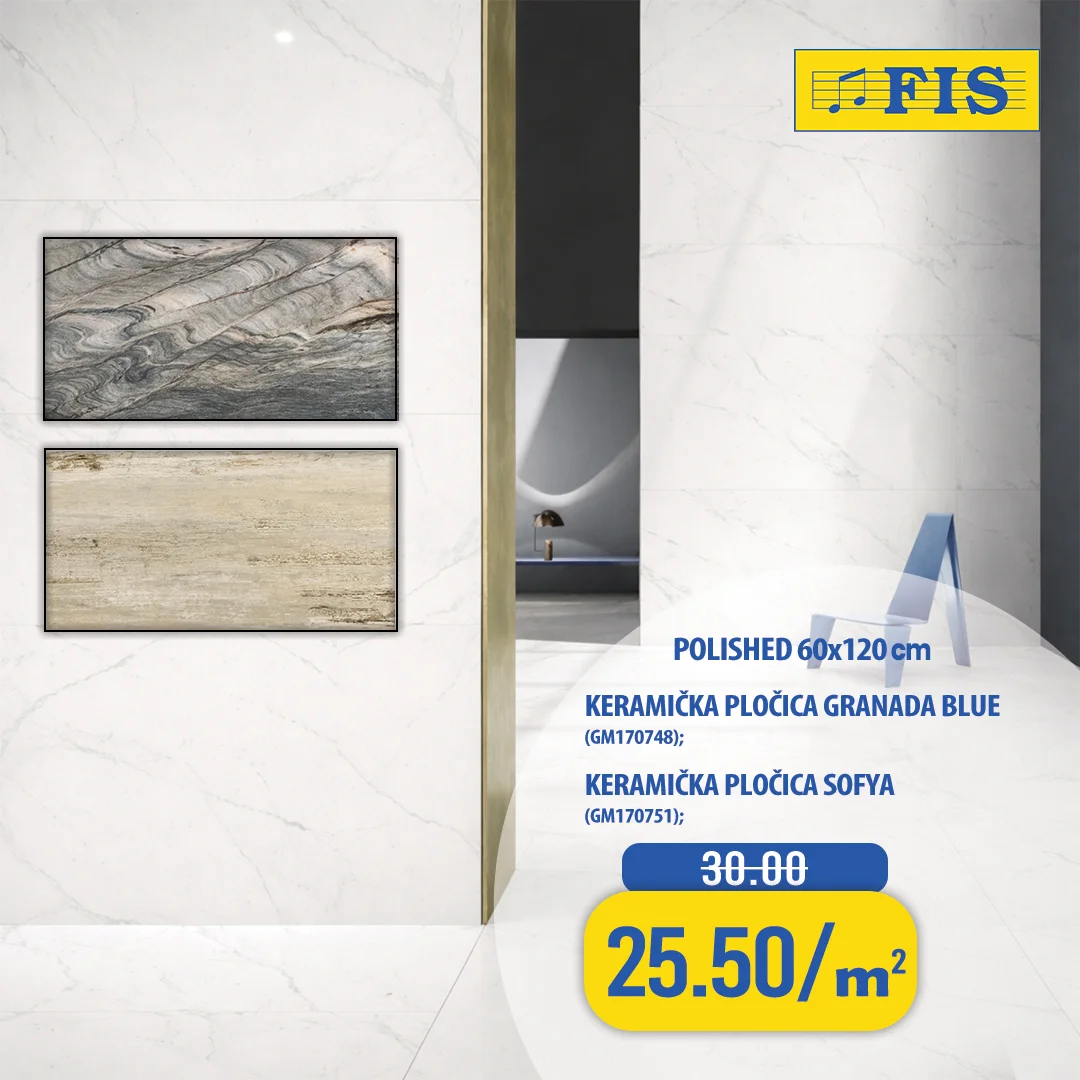 Fis akcija KERAMIČKE PLOČICE 24.2-8.3.2026.