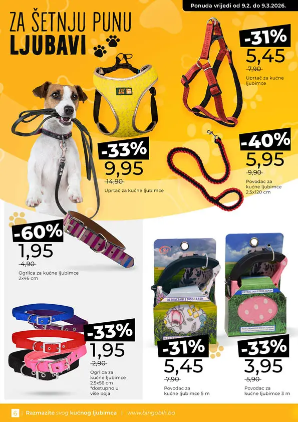 Bingo katalog SVE ZA KUĆNE LJUBIMCE 9-22.2.2026.