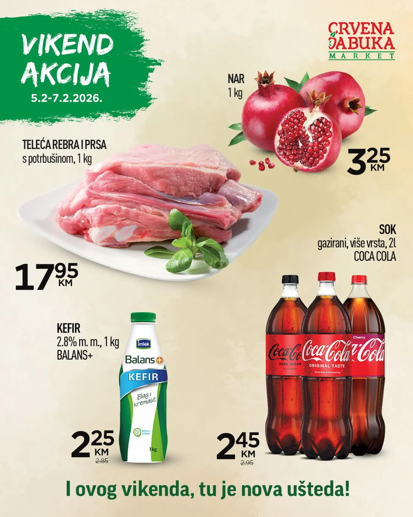 Crvena Jabuka vikend akcija 5-7.2.2026.