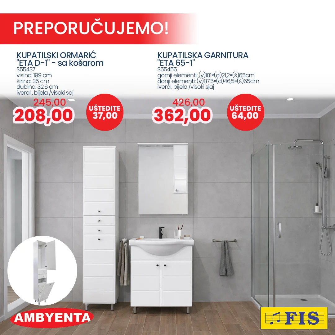 Fis NAMJEŠTAJ - PREPORUČUJEMO