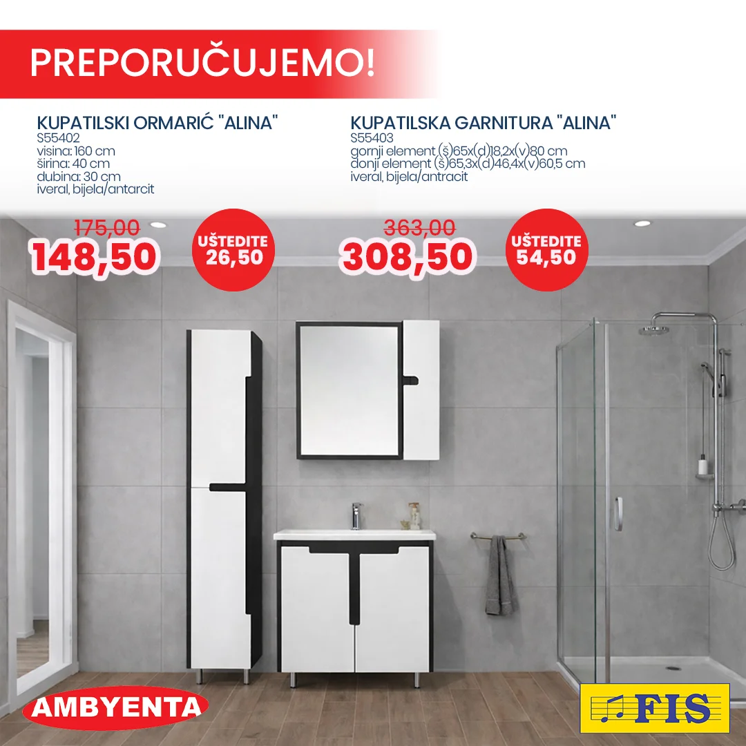 Fis NAMJEŠTAJ - PREPORUČUJEMO