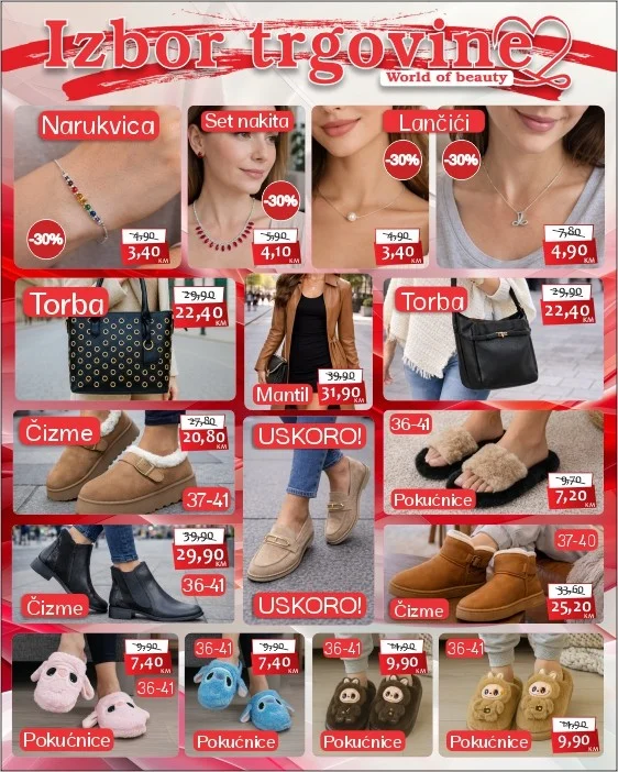 Izbor trgovine ODJEĆA & OBUĆA 13-20.2.2026.