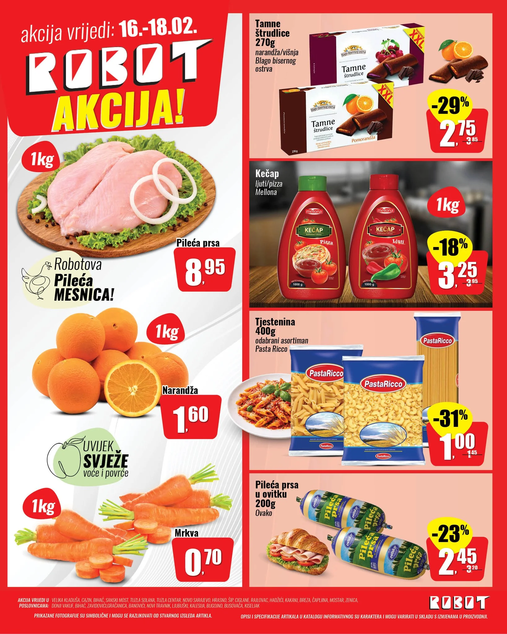 Robot akcija za početak sedmice 16-18.2.2026. 