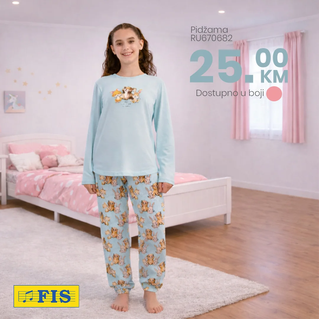 Fis akcija PIDŽAME ZA CIJELU PORODICU