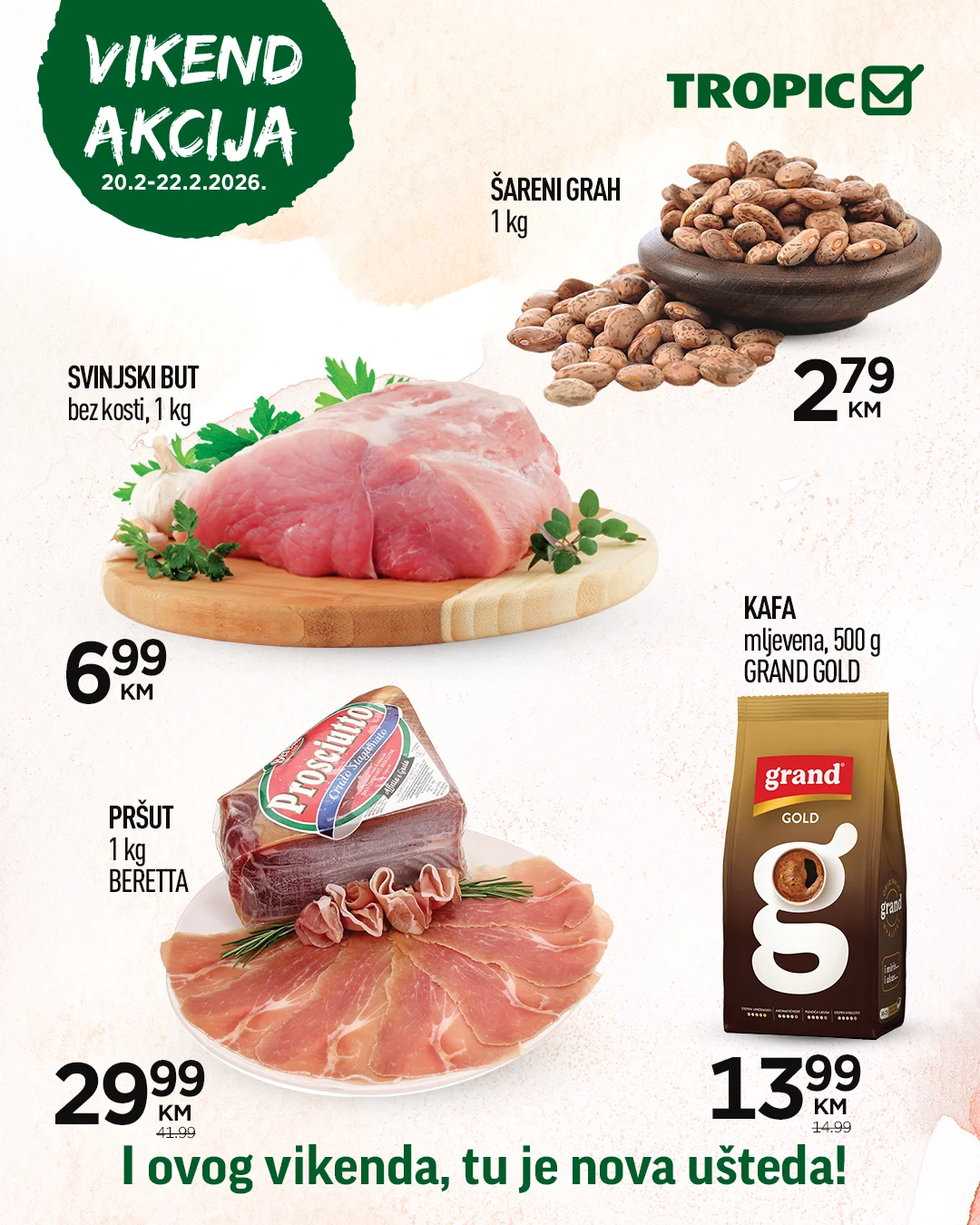Tropic vikend akcija 20-22.2.2026.