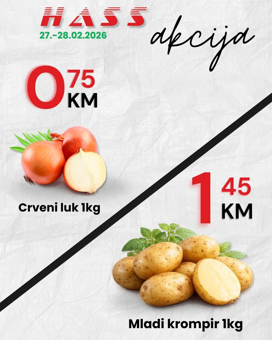 Hass komerc SVJEŽA AKCIJA 27-28.2.2026.