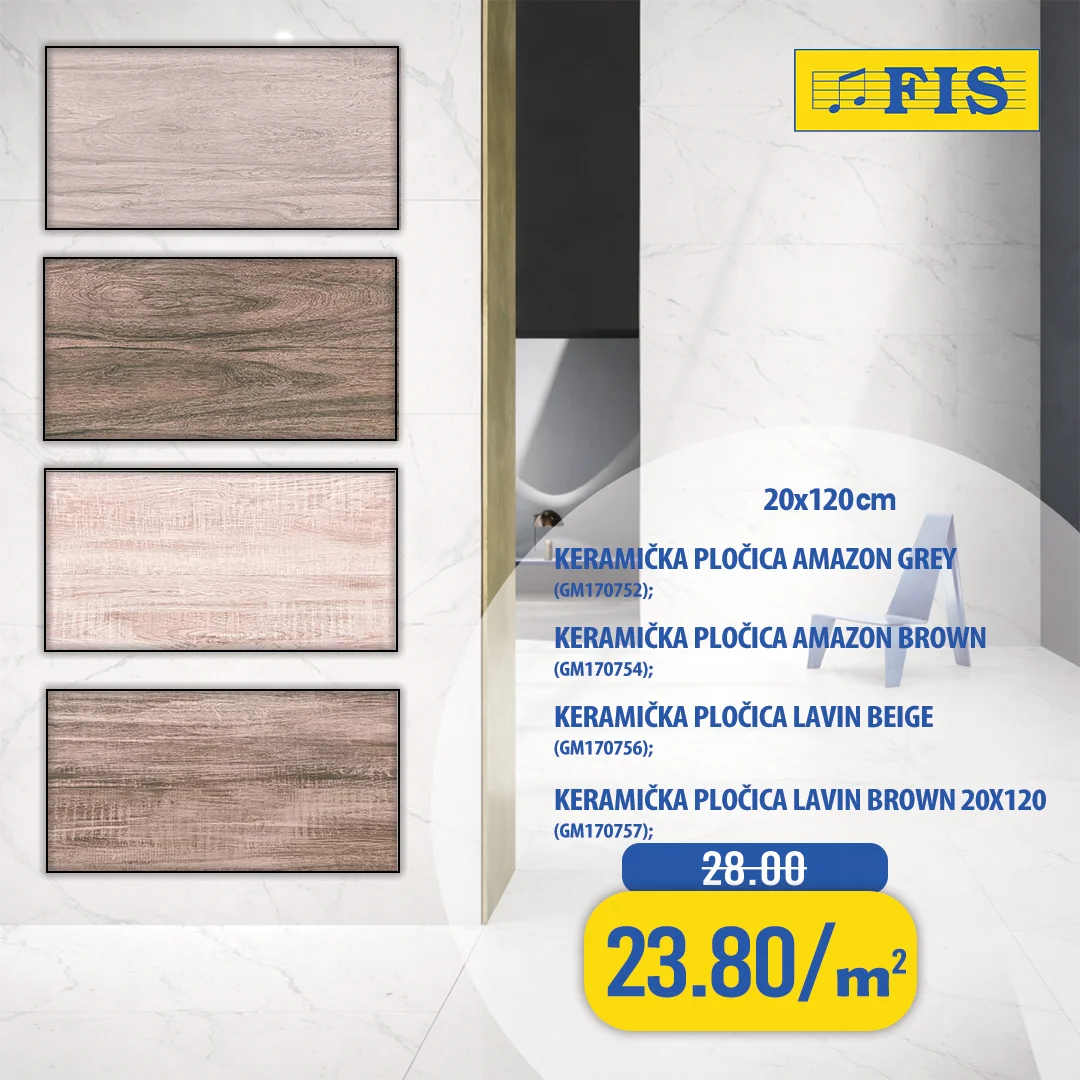 Fis akcija KERAMIČKE PLOČICE 24.2-8.3.2026.