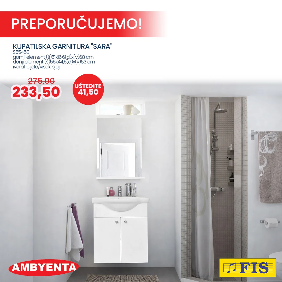 Fis & Ambyenta NAMJEŠTAJ - sniženje do 28.2.2026.