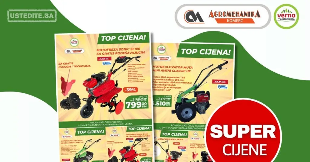Verno by Agromehanika SUPER AKCIJA – februar 2026.