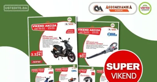 Verno by Agromehanika vikend akcija 19-23.2.2026.