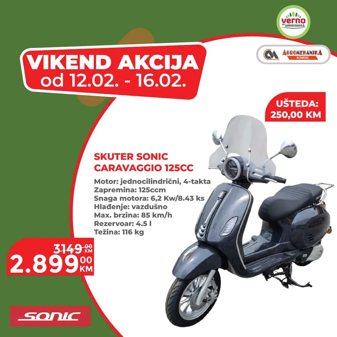 Verno by Agromehanika vikend akcija 12-16.2.2026.