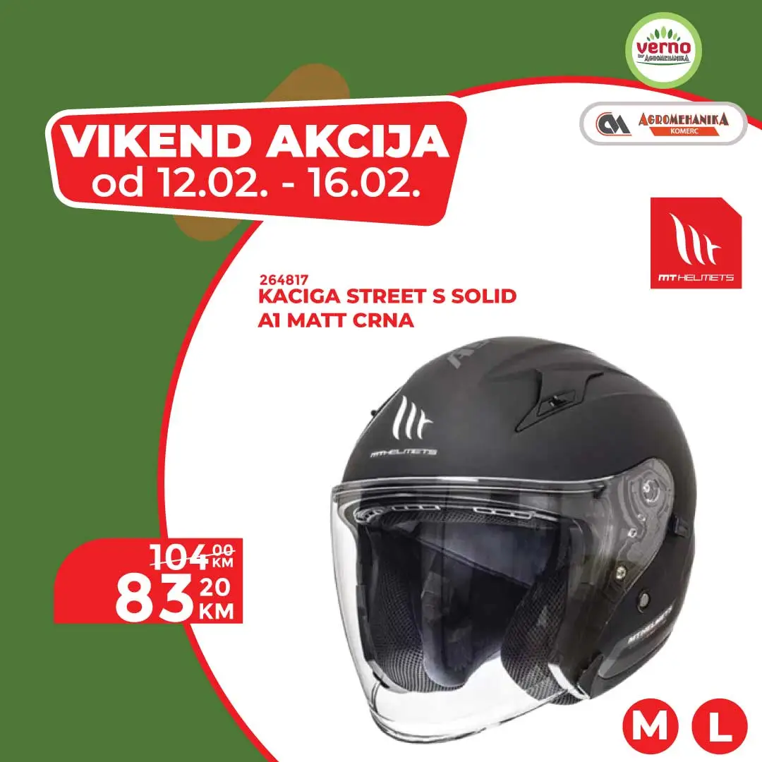 Verno by Agromehanika vikend akcija 12-16.2.2026.