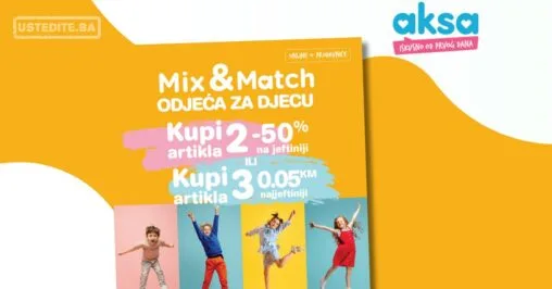 Aksa MIX&MATCH ODJEĆA 1-28.2.2026.