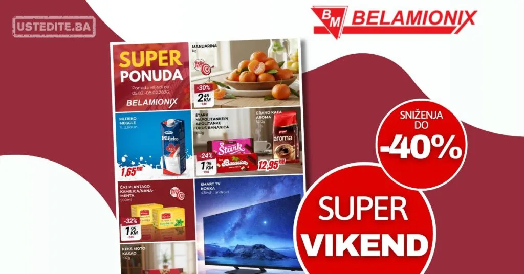 Belamionix vikend akcija 5-8.2.2026.