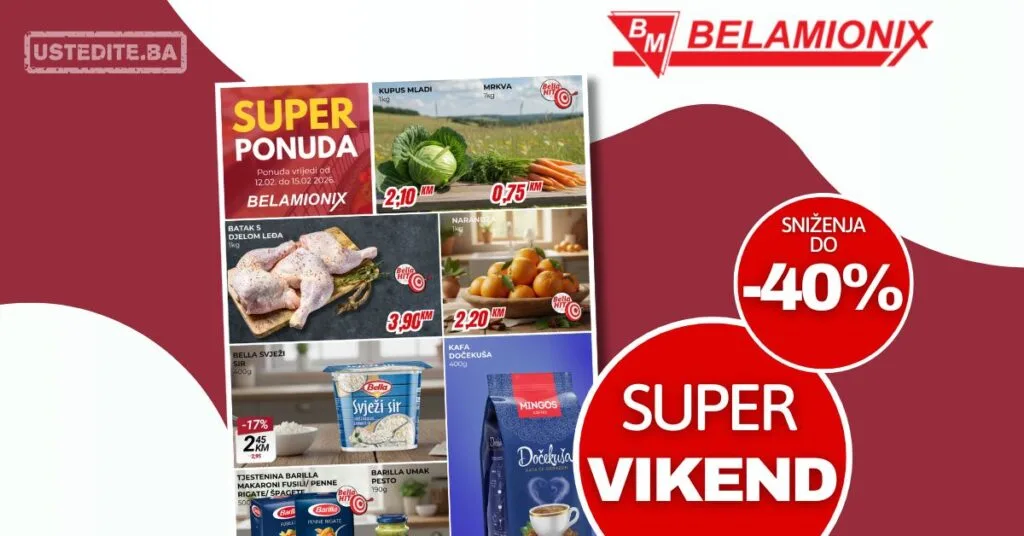 Belamionix vikend akcija 12-15.2.2026.