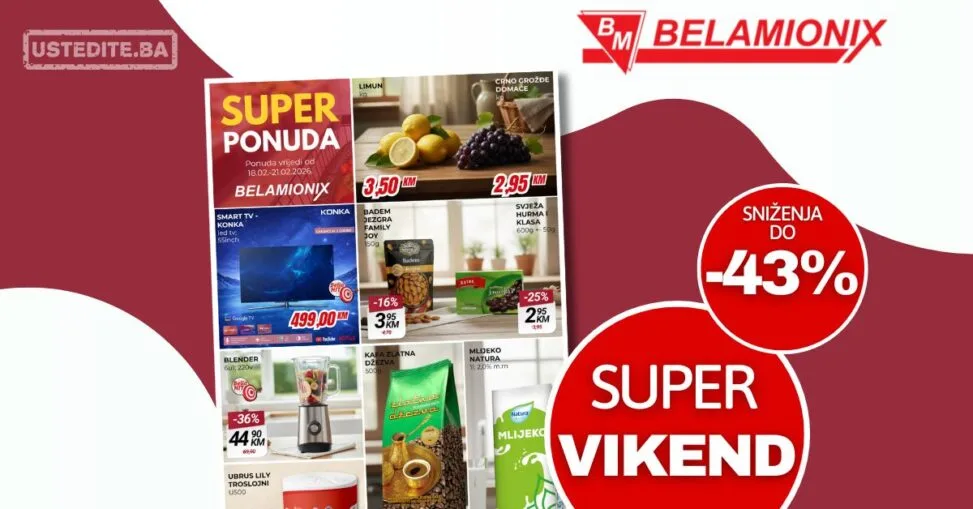 Belamionix vikend akcija 18-21.2.2026.