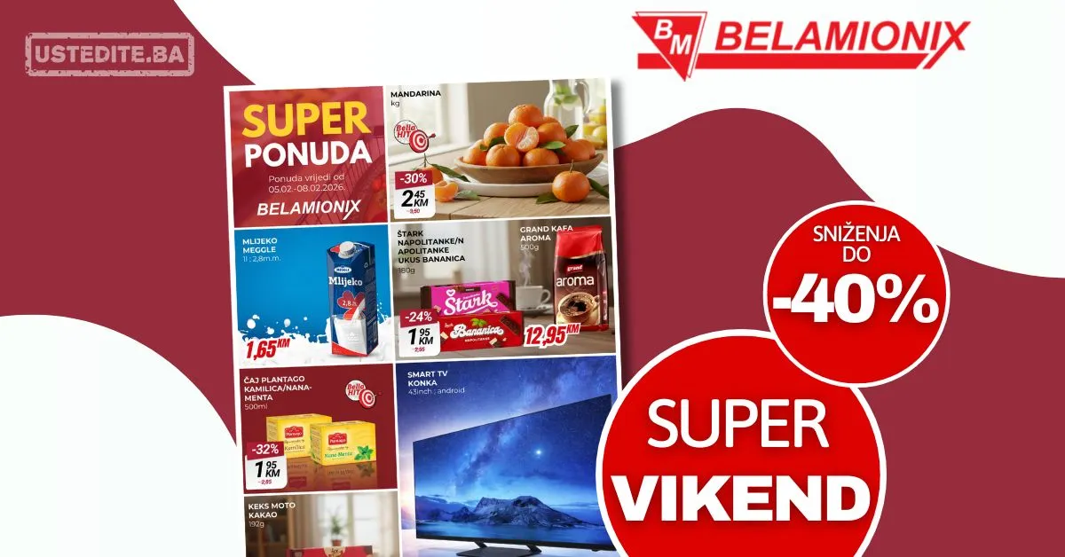 Belamionix vikend akcija 5-8.2.2026.