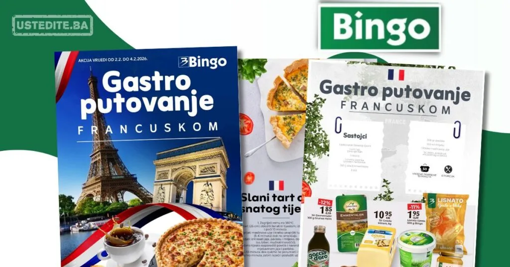 Bingo katalog GASTRO PUTOVANJE FRANCUSKOM