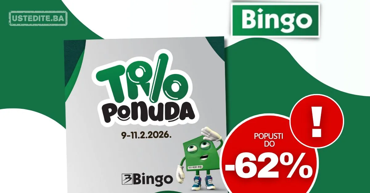 Bingo TRIO PONUDA 9-11.2.2026.