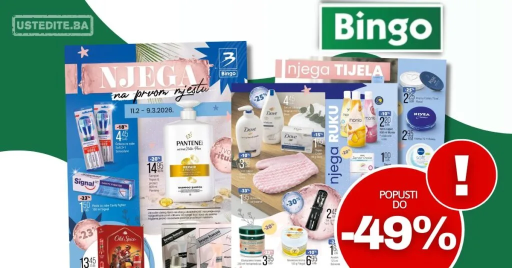 Bingo katalog kozmetika i njega 11.2-9.3.2026.