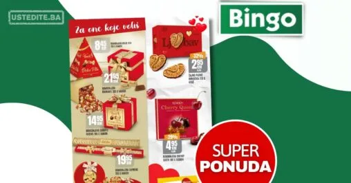 Bingo akcija VALENTINOVO 12-15.2.2026.