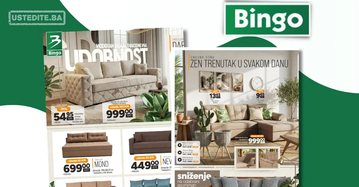 Bingo katalog namještaja 27.1-23.2.2026.