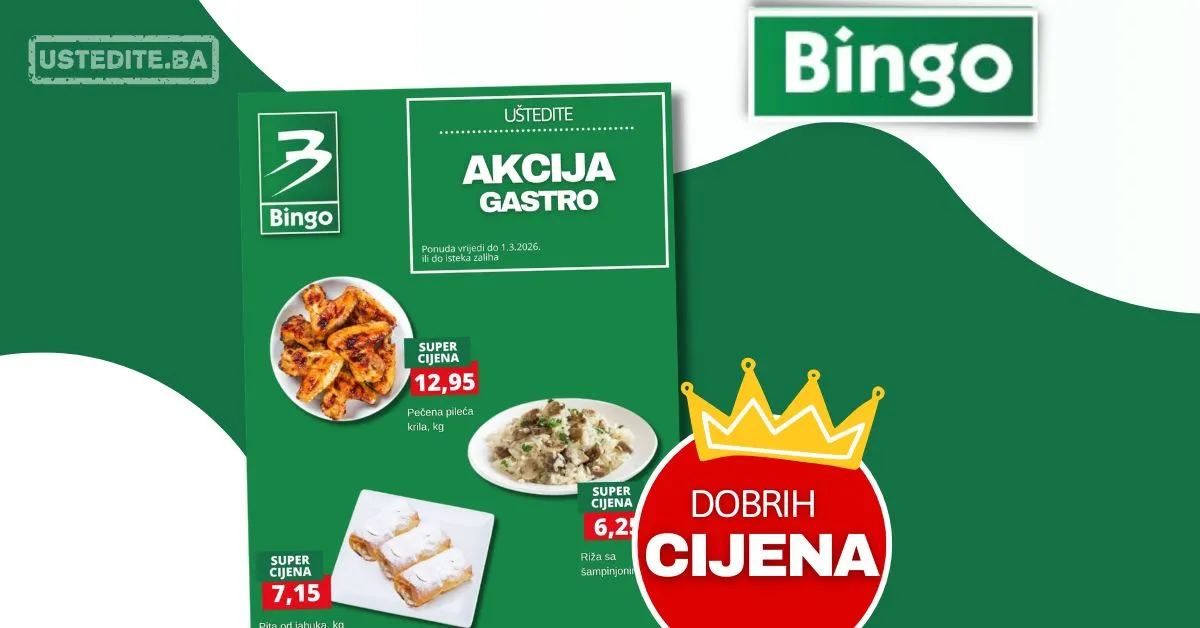 Bingo GASTRO PONUDA