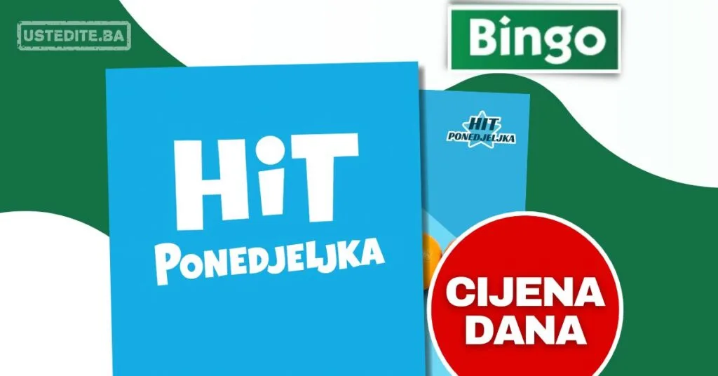 Bingo akcija HIT PONEDJELJKA 16.2.2026.