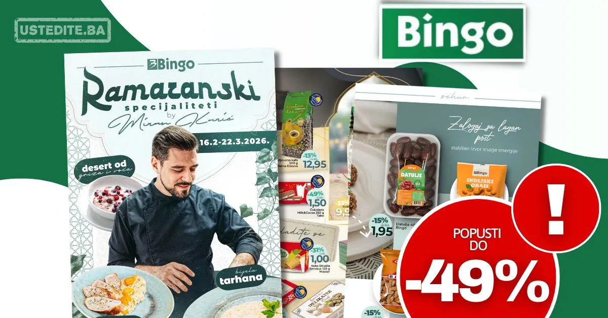 Bingo katalog RAMAZANSKA PONUDA 16.2-22.3.2026.