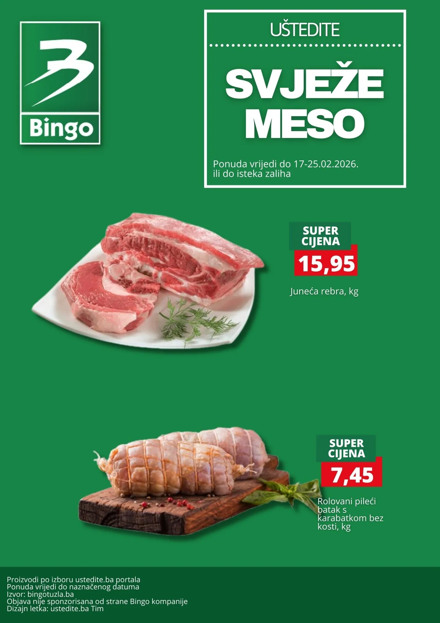 Bingo akcija MESNICA