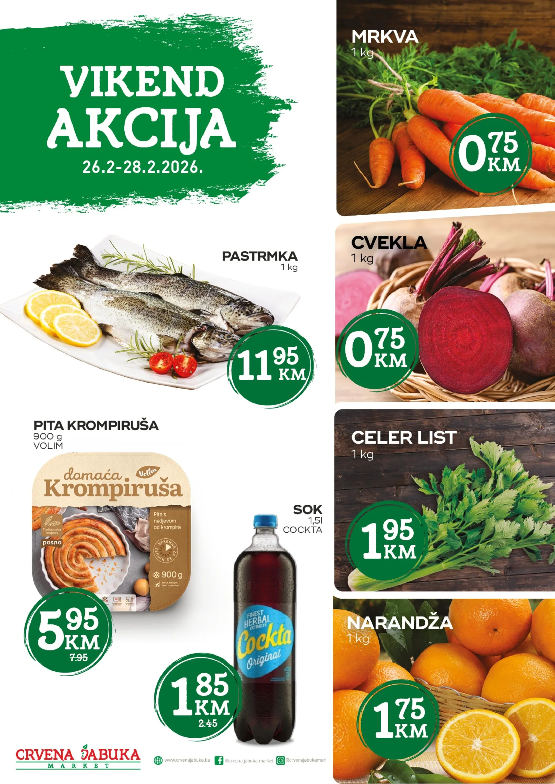 Crvena Jabuka vikend akcija 26-28.2.2026.