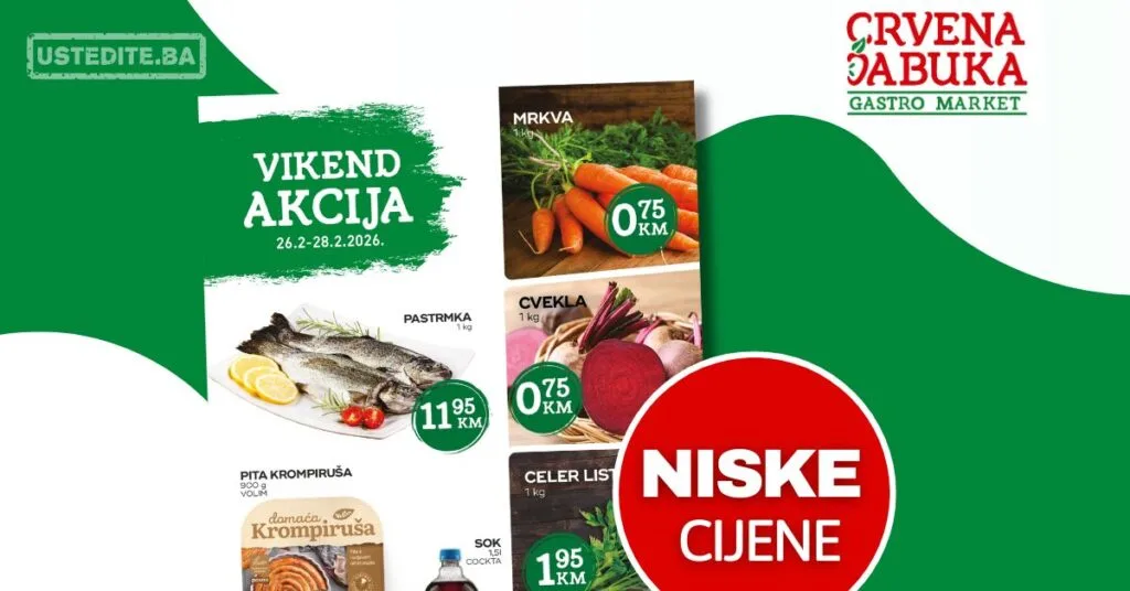 Crvena Jabuka vikend akcija 26-28.2.2026.