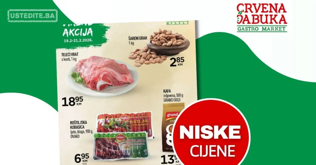 Crvena Jabuka vikend akcija 19-21.2.2026.