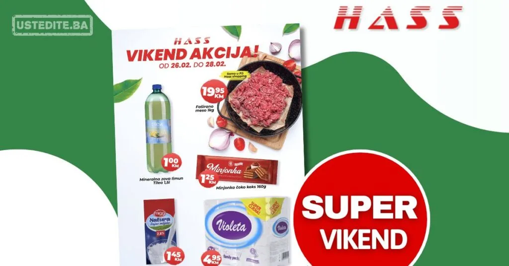 Hass komerc vikend akcija 26-28.2.2026.