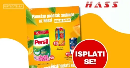 Hass komerc akcija za početak sedmice 2-5.2.2026.