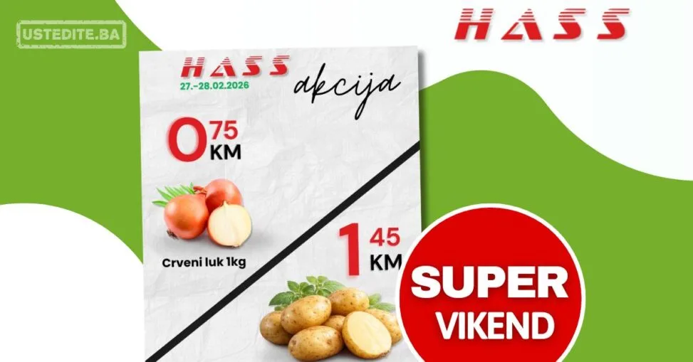 Hass komerc SVJEŽA AKCIJA 27-28.2.2026.