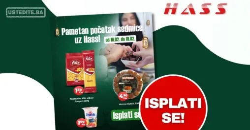 Hass komerc akcija za početak sedmice 16-19.2.2026.