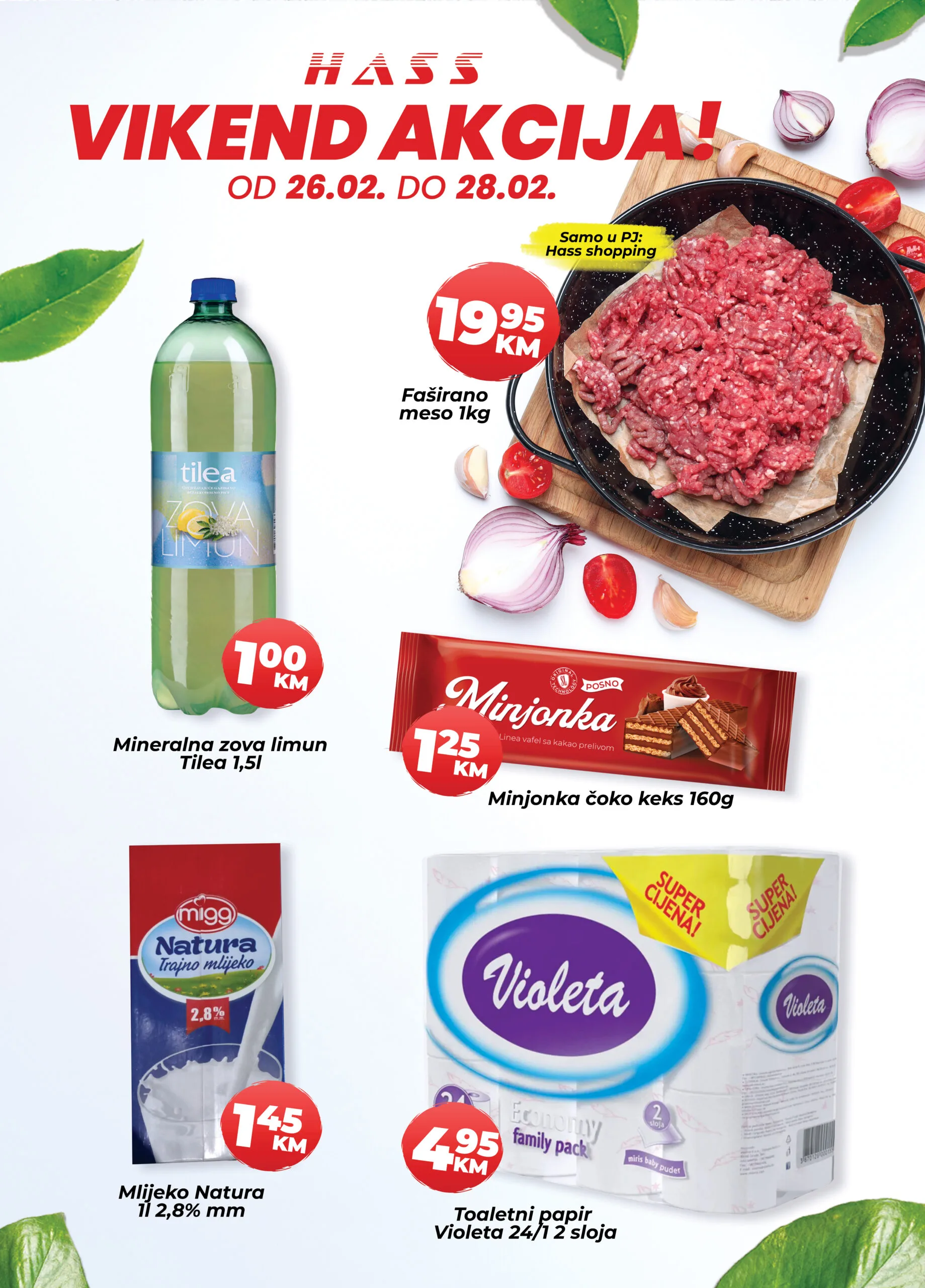 Hass komerc vikend akcija 26-28.2.2026.