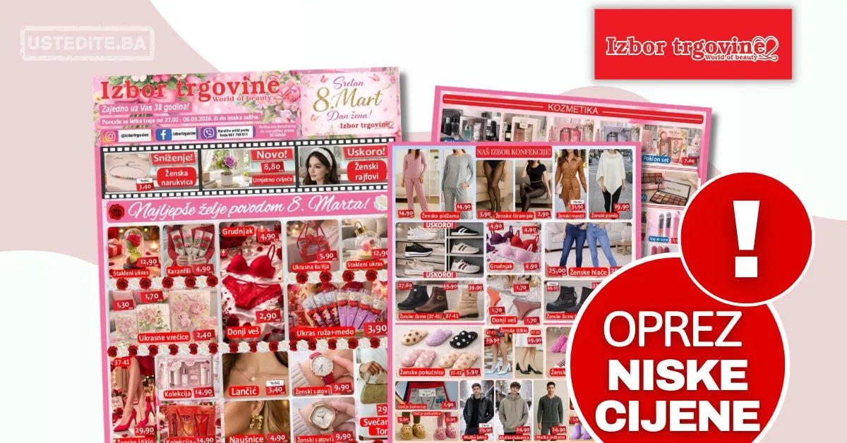 Izbor trgovine katalog 27.2-6.3.2026.