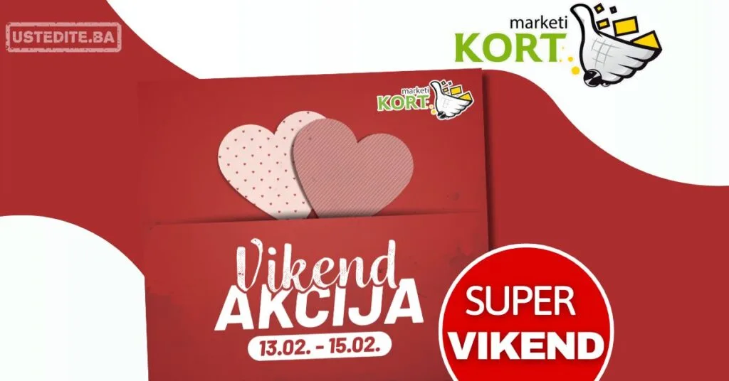 Kort vikend akcija 13-15.2.2026.