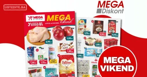 Mega Diskont vikend akcija 19-22.2.2026.