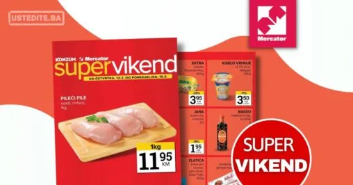 Mercator vikend akcija 12-16.2.2026.