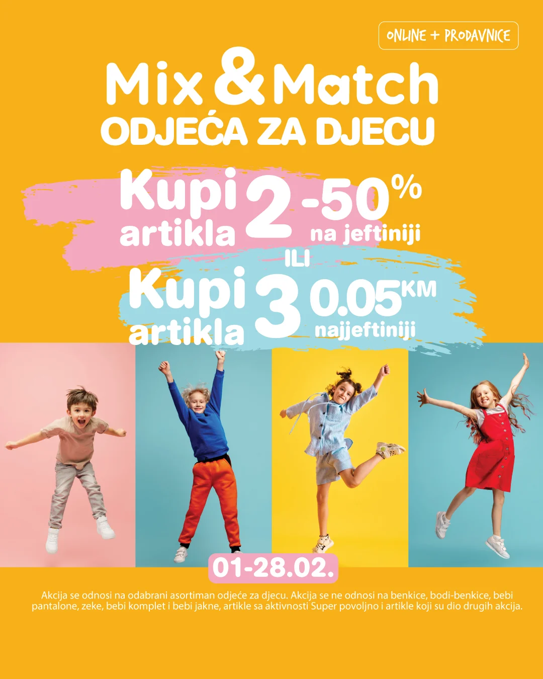 Aksa MIX&MATCH ODJEĆA 1-28.2.2026.