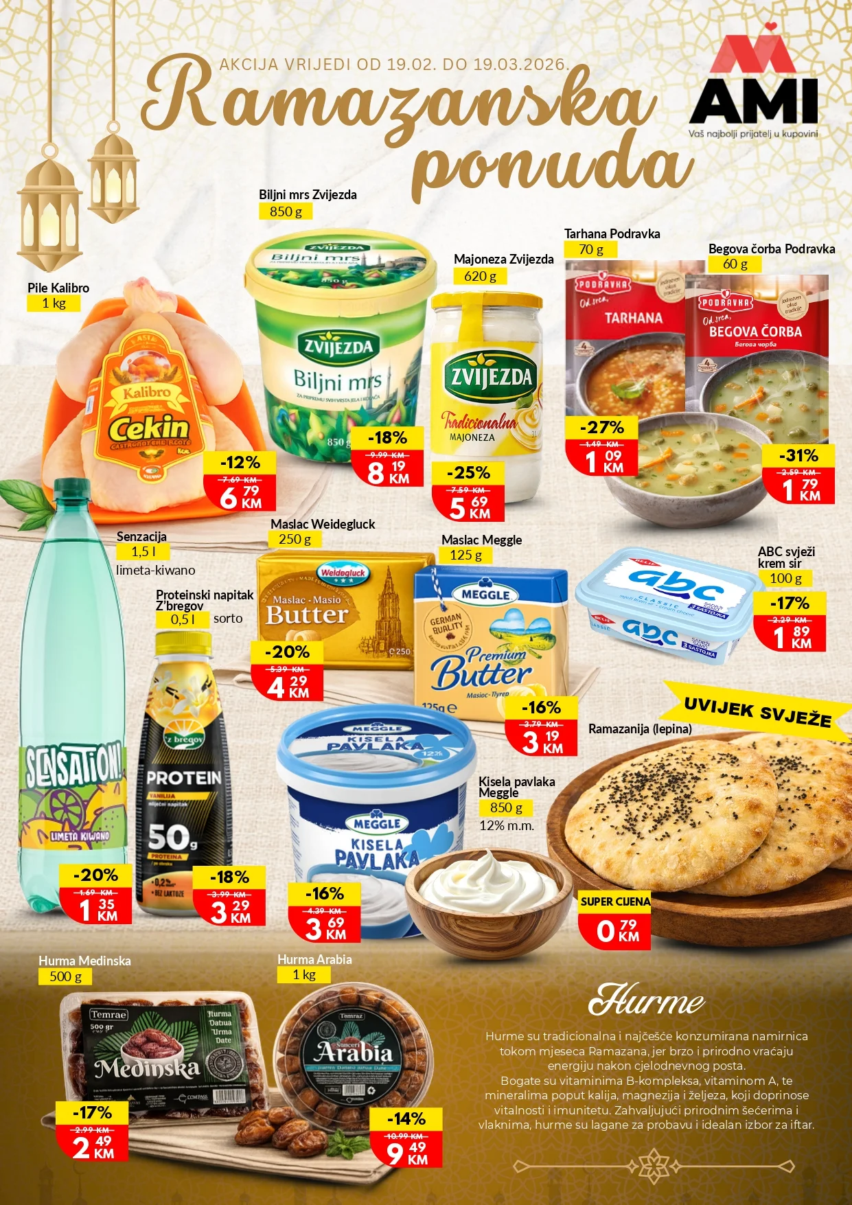 AMI katalog RAMAZANSKA PONUDA 19.2-19.3.2026.