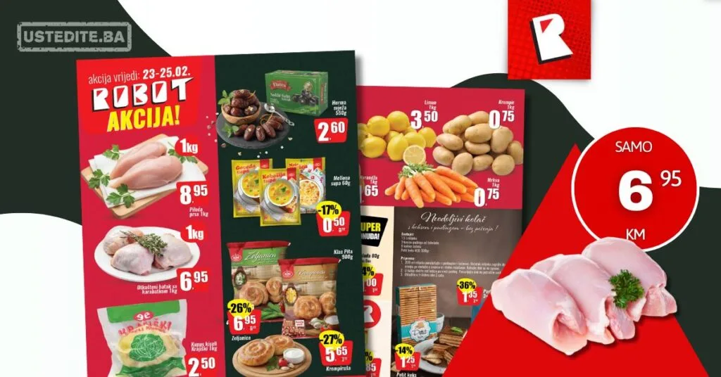 Robot akcija za početak sedmice 23-25.2.2026.
