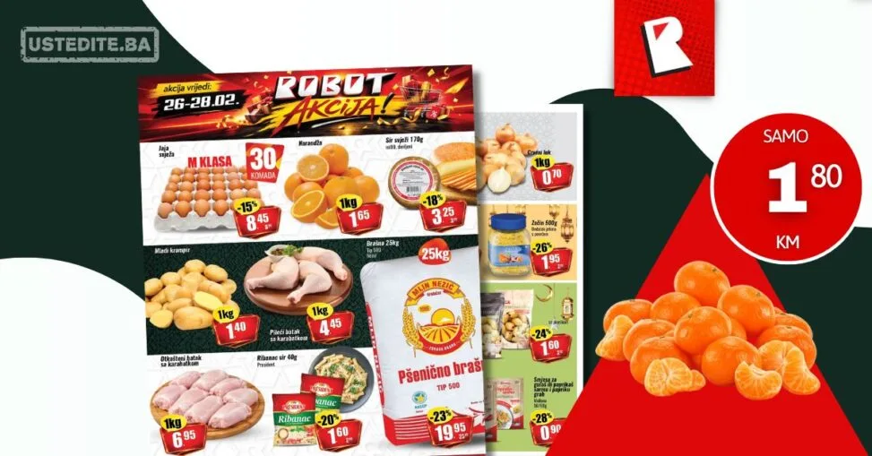 Robot vikend akcija 26-28.2.2026.