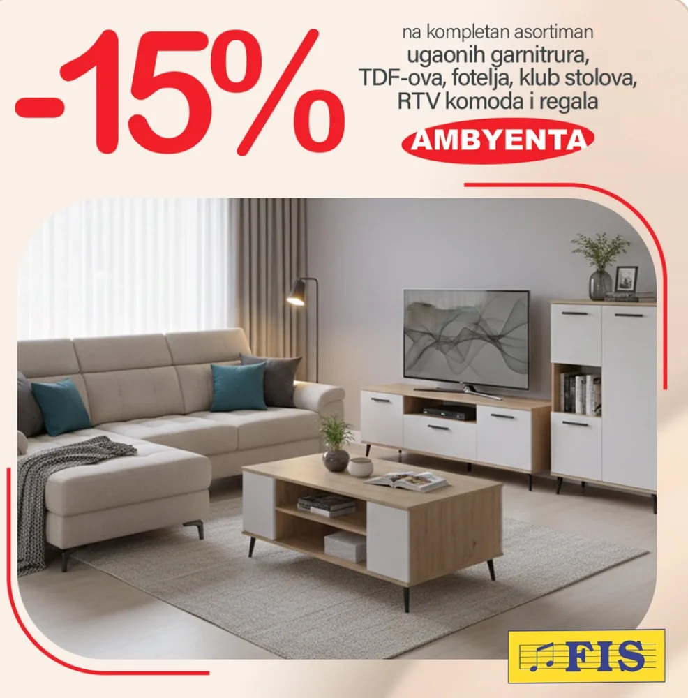 Ambyenta SNIŽENJE NAMJEŠTAJA februar 2026.